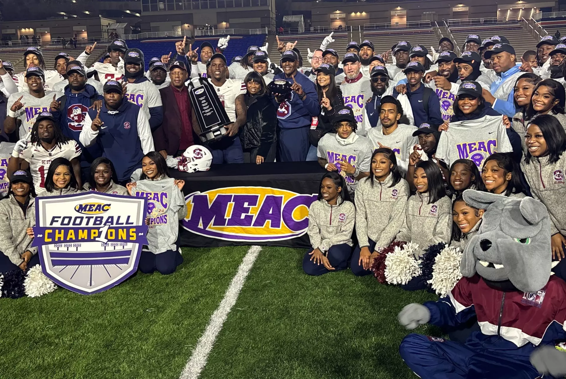 Bowl bound: Bulldogs are 2024 MEAC Football Champs!